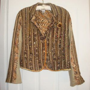 Equine inspired Sandy Sparkman jacket